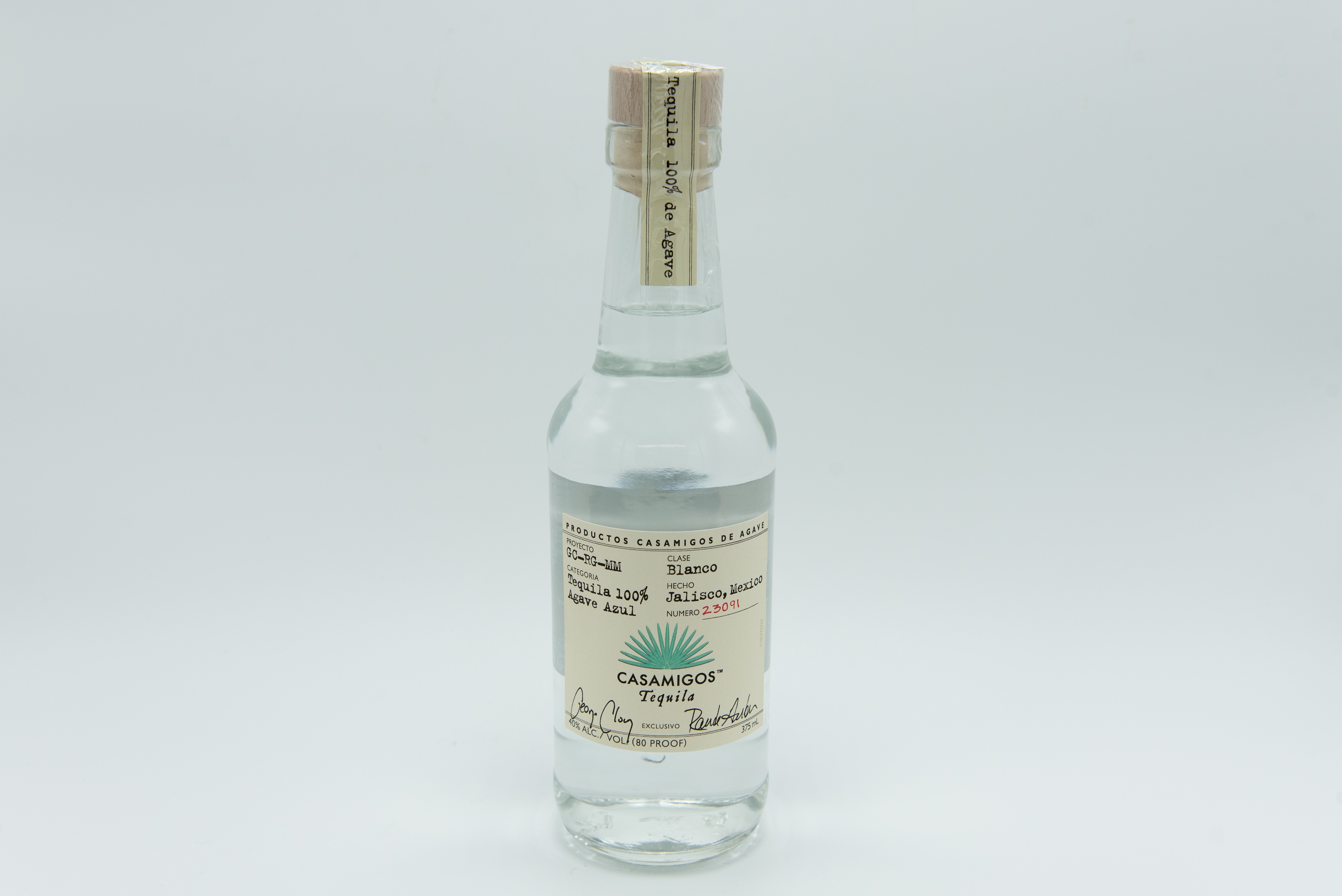 Order Casamigos tequila blanco 375ml food online from Sandpiper Liquors store, Summerland on bringmethat.com