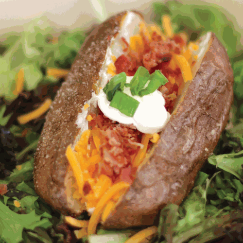 Order Baked Potato food online from The Salad Station store, Flowood on bringmethat.com