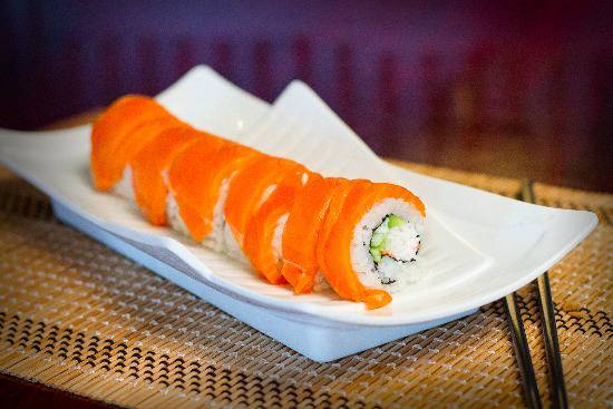 Order Alaskan Sushi Roll food online from Wasabi Sushi store, Troutdale on bringmethat.com
