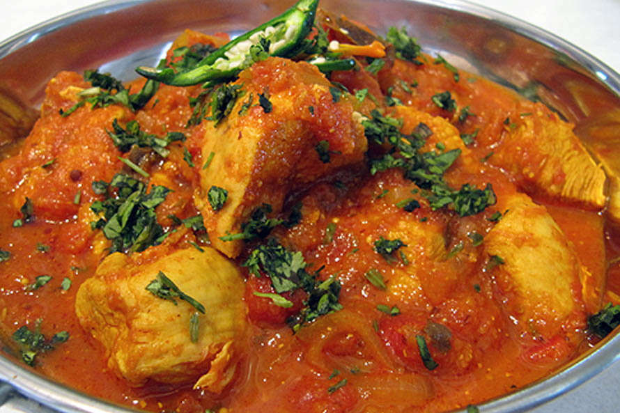 Order Chicken Vindaloo food online from Priya Indian Cuisine store, Lowell on bringmethat.com