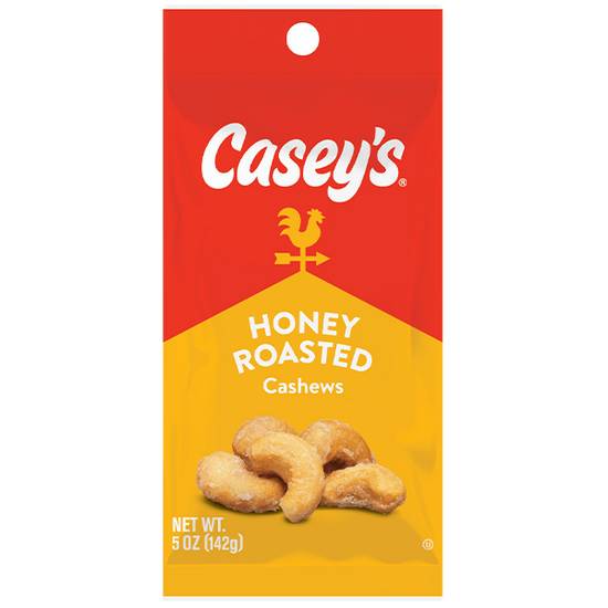 Order Casey's Honey Roasted Cashews 5oz food online from Casey store, Millstadt on bringmethat.com