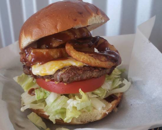 Order BBQ Burger food online from Water Shack store, Vista on bringmethat.com