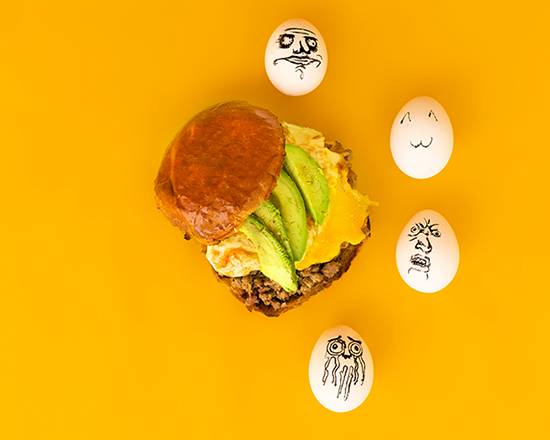 Order Sausage, Egg, Cheese, and Avocado food online from EGG ME ON store, San Francisco on bringmethat.com