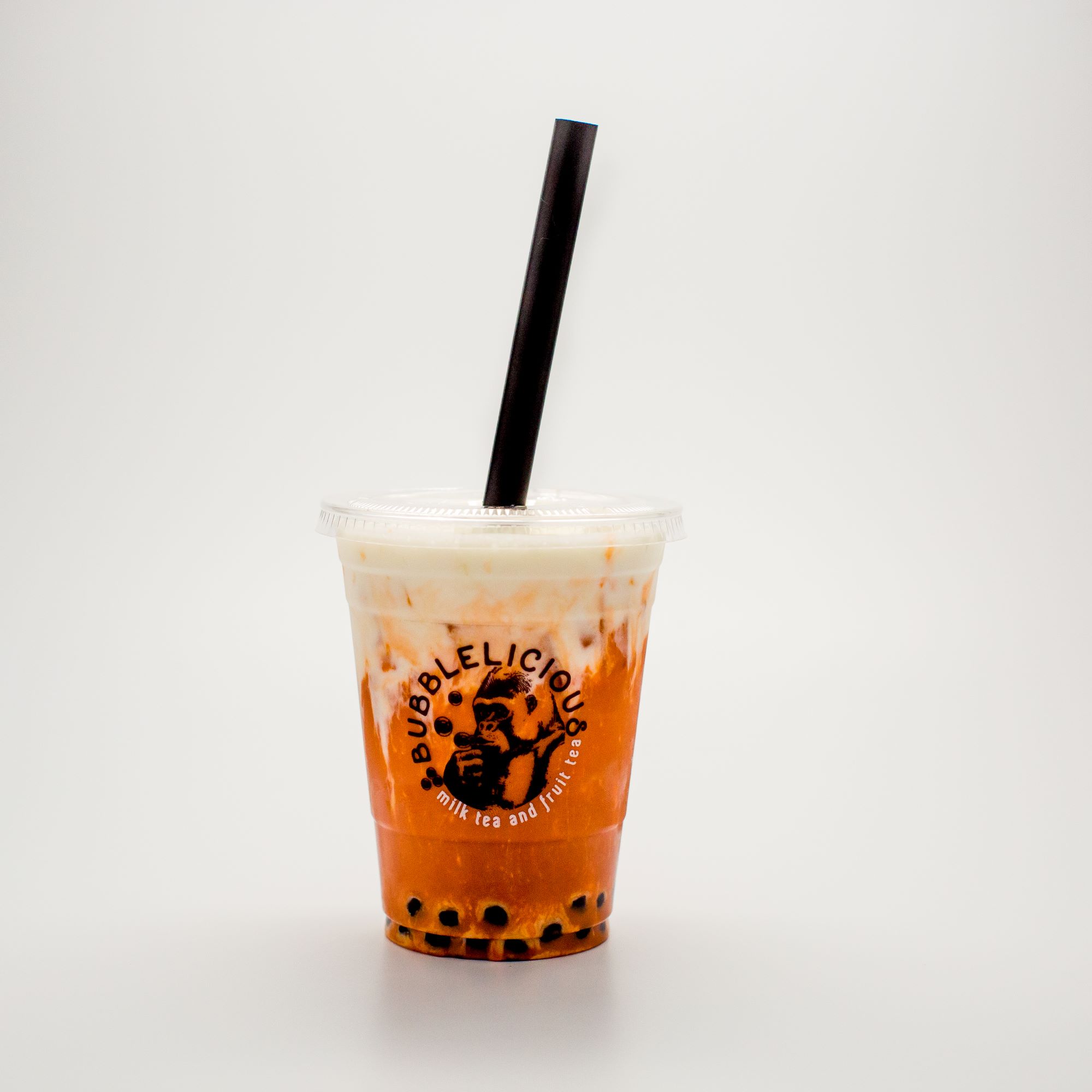 Order Thai Tea Latte food online from Bubblelicious store, Greendale on bringmethat.com