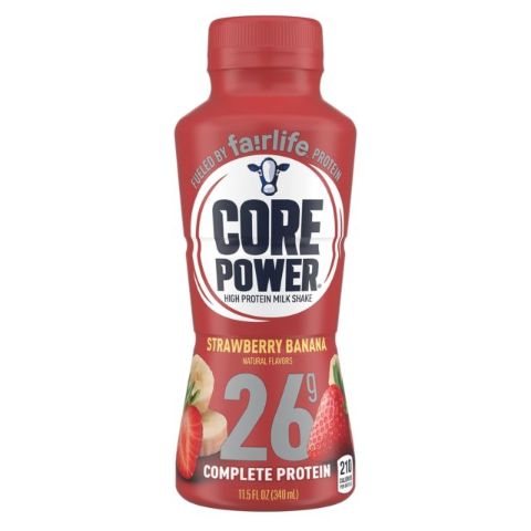 Order Core Power Strawberry Banana Protein 14oz food online from 7-Eleven store, Chicago on bringmethat.com