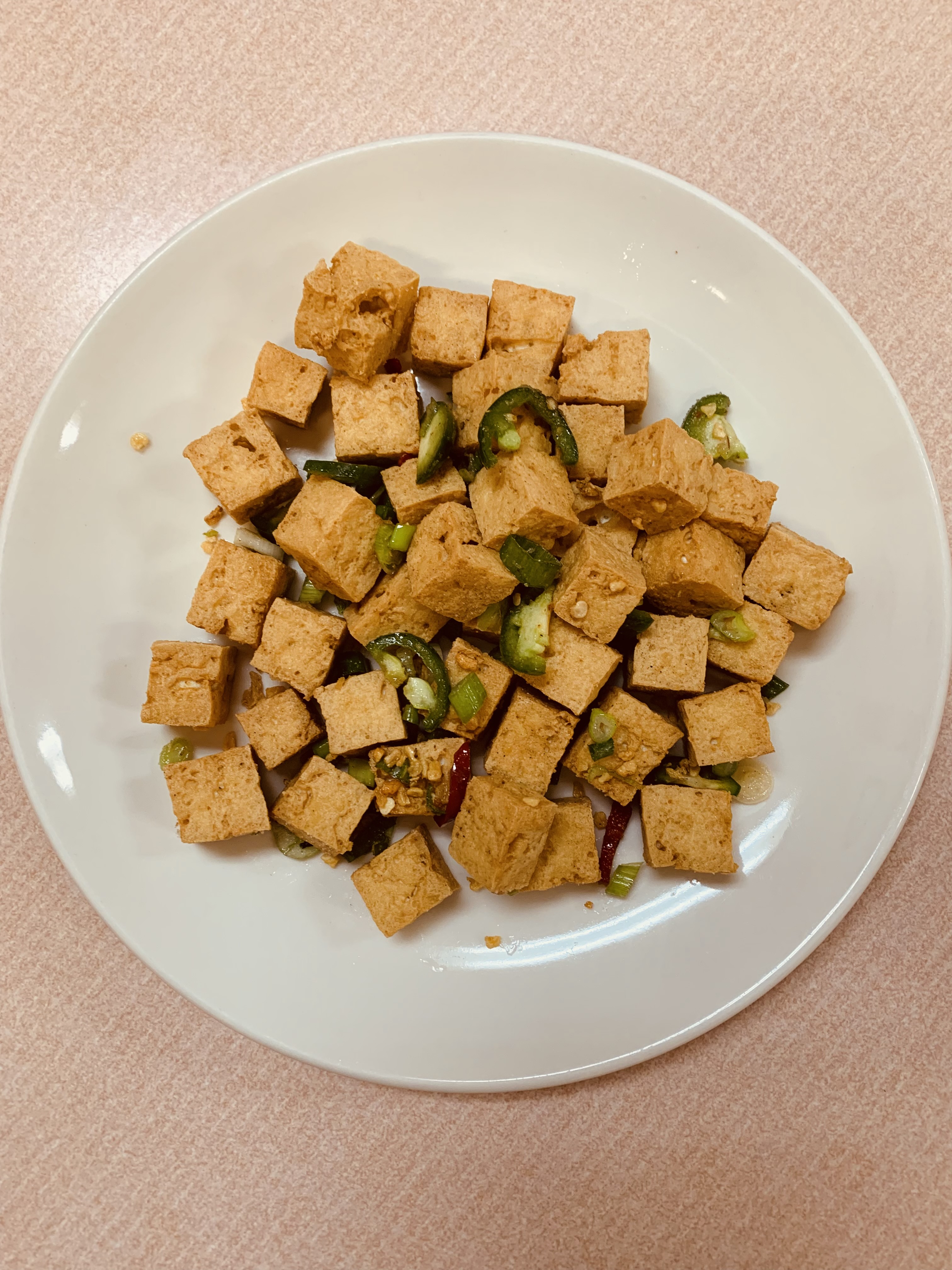 Order Salt & Pepper Tofu椒盐豆腐 food online from Maple Restaurant store, San Francisco on bringmethat.com