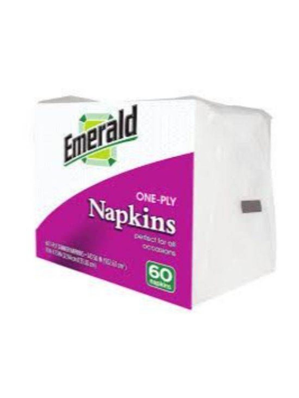 Order Emerald Napkin (60 count) food online from Goodees Cravings store, Los Angeles on bringmethat.com