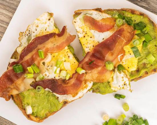 Order Bacon, Egg & Avocado Toast food online from Avocado Theory Express store, Tinley Park on bringmethat.com