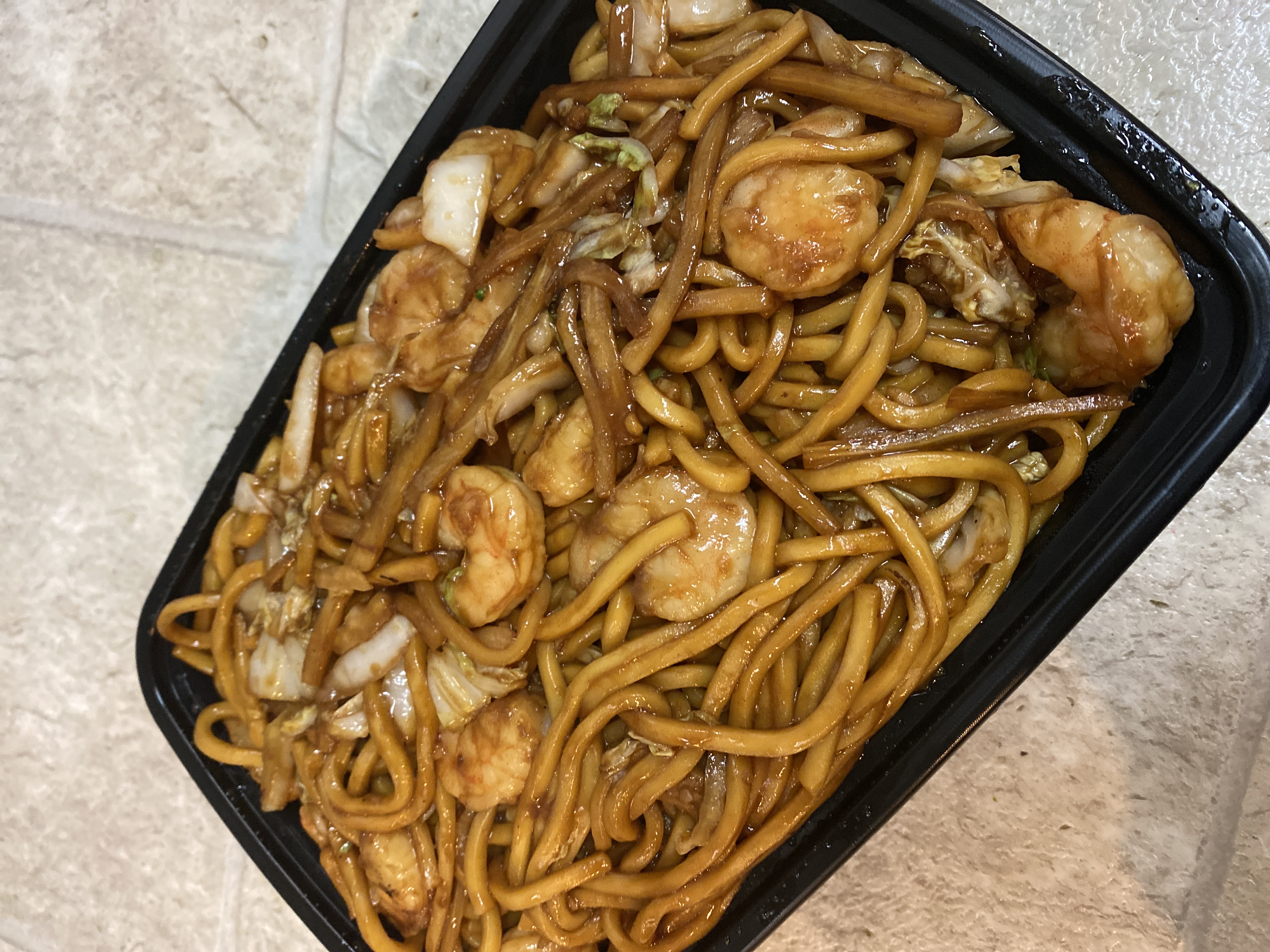 Order 48. Shrimp Lo Mein food online from Dragon China store, Dale on bringmethat.com