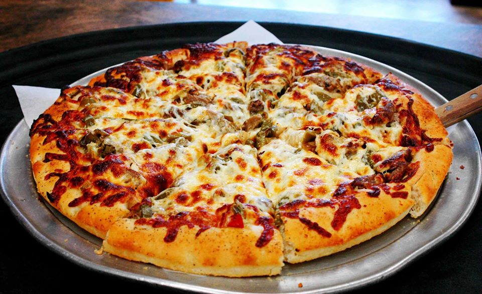 Order Philly Steak Pizza food online from Coccas Pizza store, Cortland on bringmethat.com