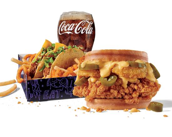 Order Spicy Nacho Chicken Munchie Meal food online from Jack In The Box store, Boise on bringmethat.com