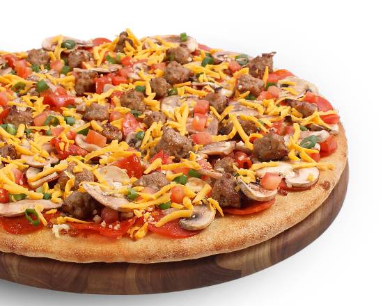 Order 12" Garlic Lovers food online from Pizza Guys store, Cameron Park on bringmethat.com