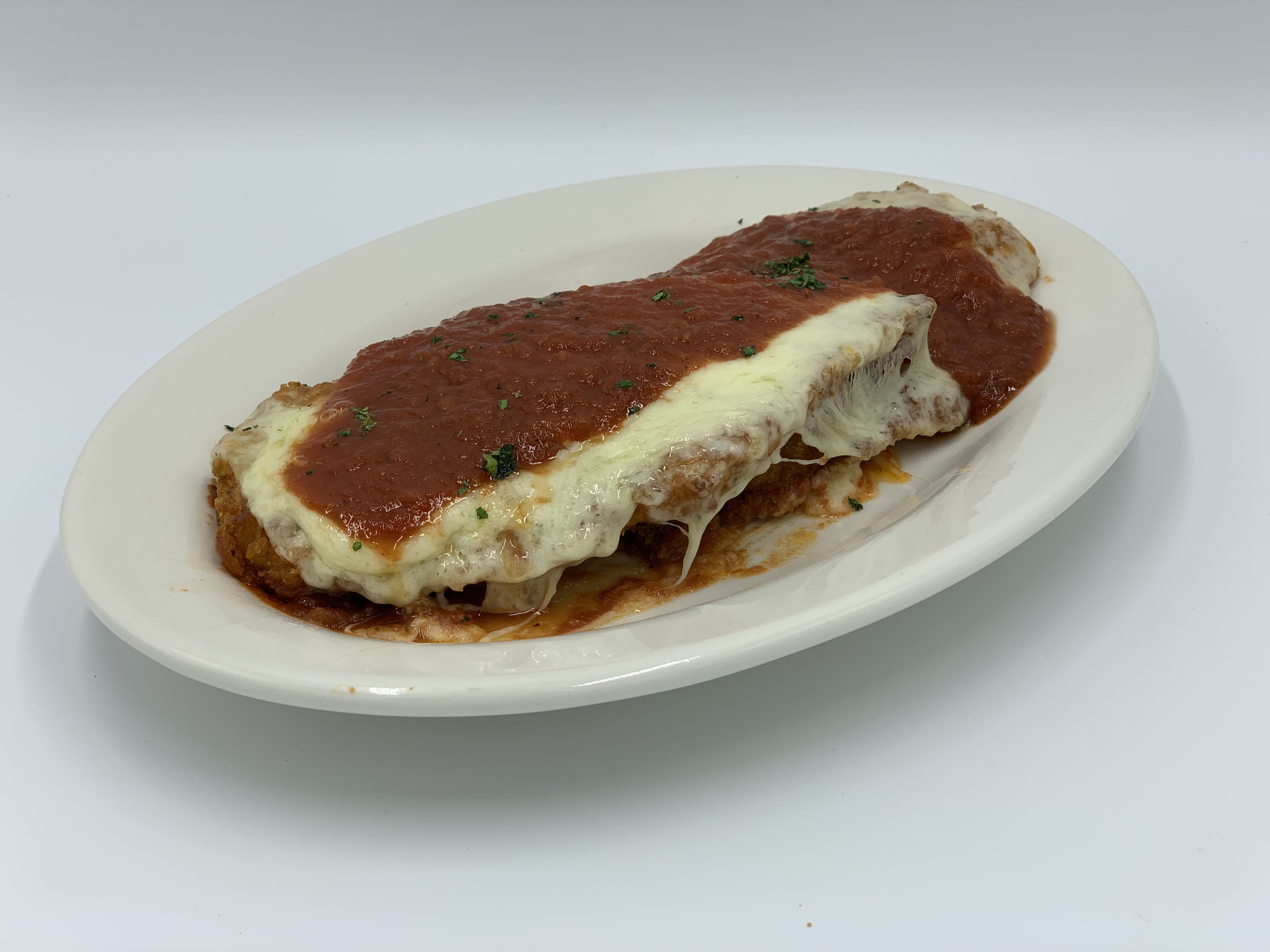 Order Chicken Parmigiana food online from Mario's Pizzeria of Seaford store, Seaford on bringmethat.com