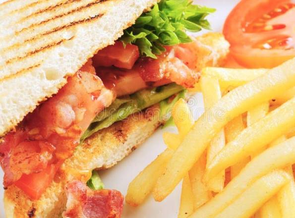 Order BLT Sandwich food online from Cafe On Main store, Woodbridge Township on bringmethat.com