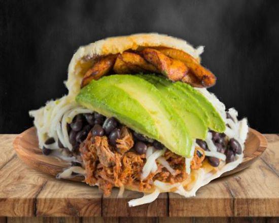 Order Arepa de Pabellon food online from Arepamania store, New Rochelle on bringmethat.com