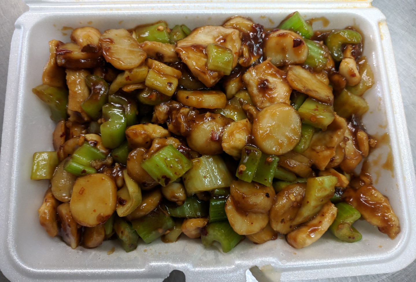 Order L25. Kung Pao Chicken Lunch food online from Golden Pearl store, Salt Lake City on bringmethat.com