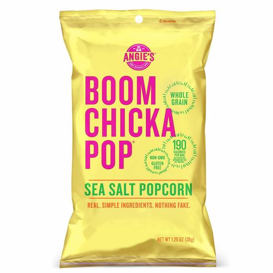Order Angie's Boom Chicka Pop - Sea Salt Popcorn food online from IV Deli Mart store, Goleta on bringmethat.com