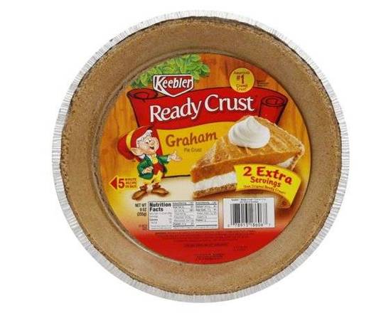 Order Keebler Ready Pie Crust (9 oz) food online from Ctown Supermarkets store, Uniondale on bringmethat.com