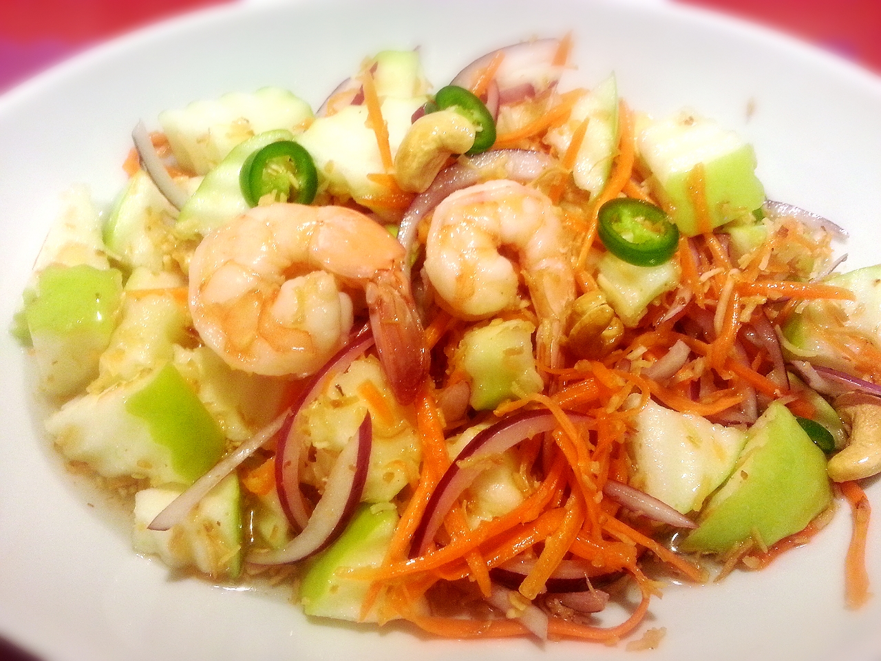 Order Apple Salad food online from Thai Chef Cuisine store, Azusa on bringmethat.com