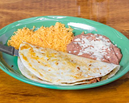 Order Quesadilla Rica Grilled Steak food online from Baja California Cantina & Grill store, Hoover on bringmethat.com