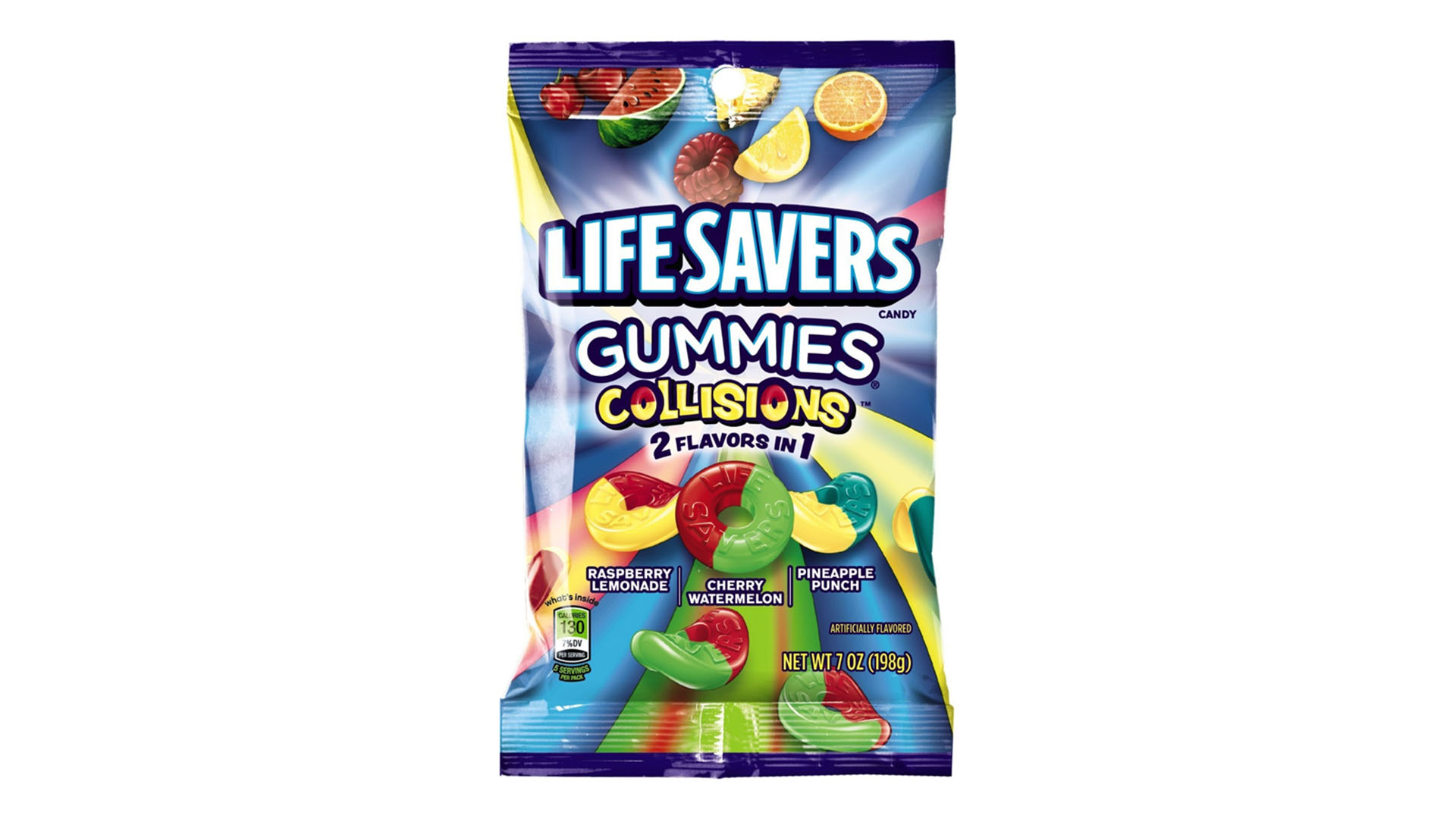 Order Life Savers Gummies 5 Flavor 7oz food online from Extramile store, Ontario on bringmethat.com