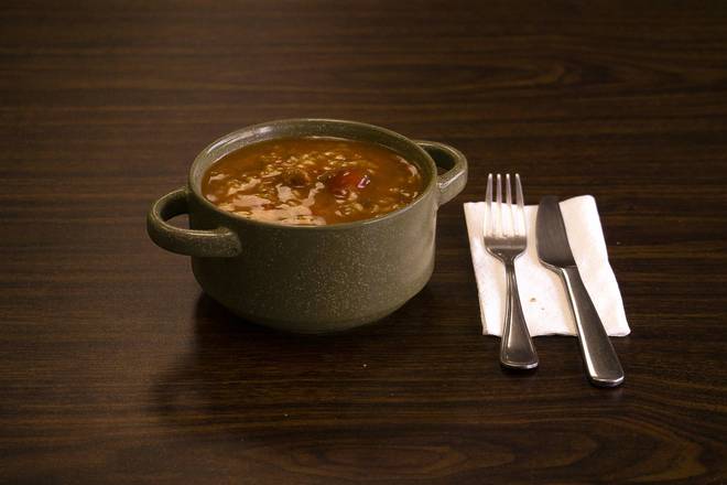 Order Chicken and Sausage Gumbo Soup food online from Judys Cafe store, San Diego on bringmethat.com