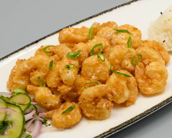 Order Spicy Crispy Shrimp food online from Mitchell's Fish Market store, Pittsburgh on bringmethat.com