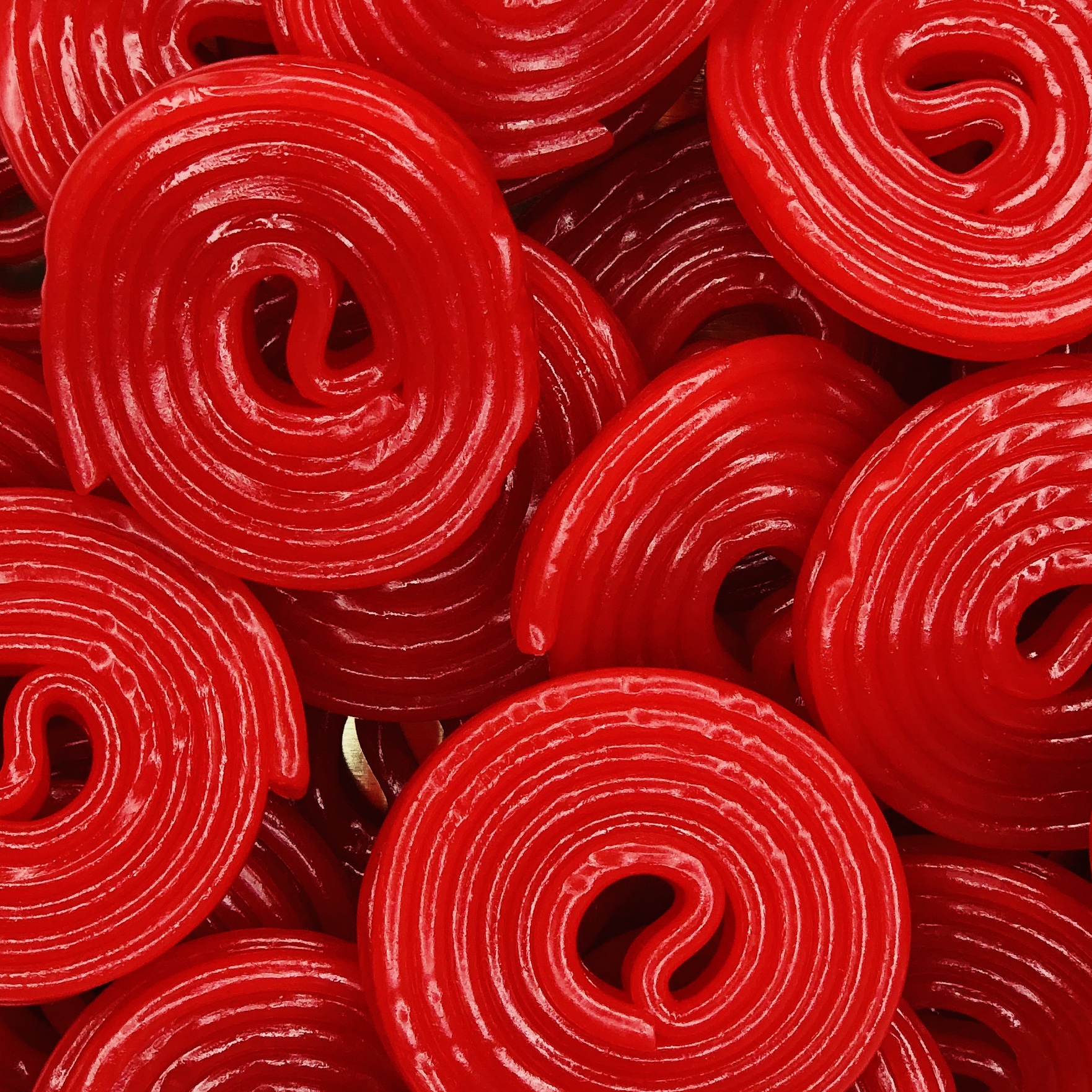 Order Strawberry Licorice Wheels food online from Naper Nuts & Sweets store, Naperville on bringmethat.com