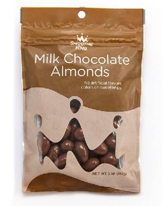 Order Milk Chocolate Almonds food online from Smoothie King store, Thibodaux on bringmethat.com