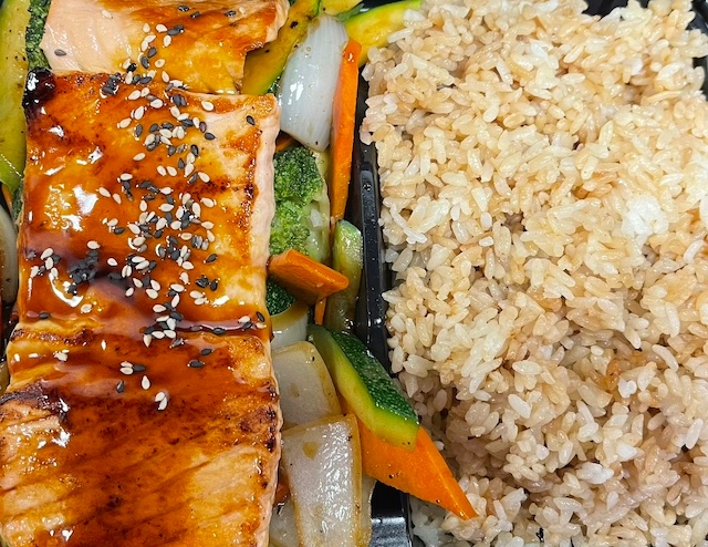 Order Hibachi Salmon food online from Ginza Grill store, North Charleston on bringmethat.com