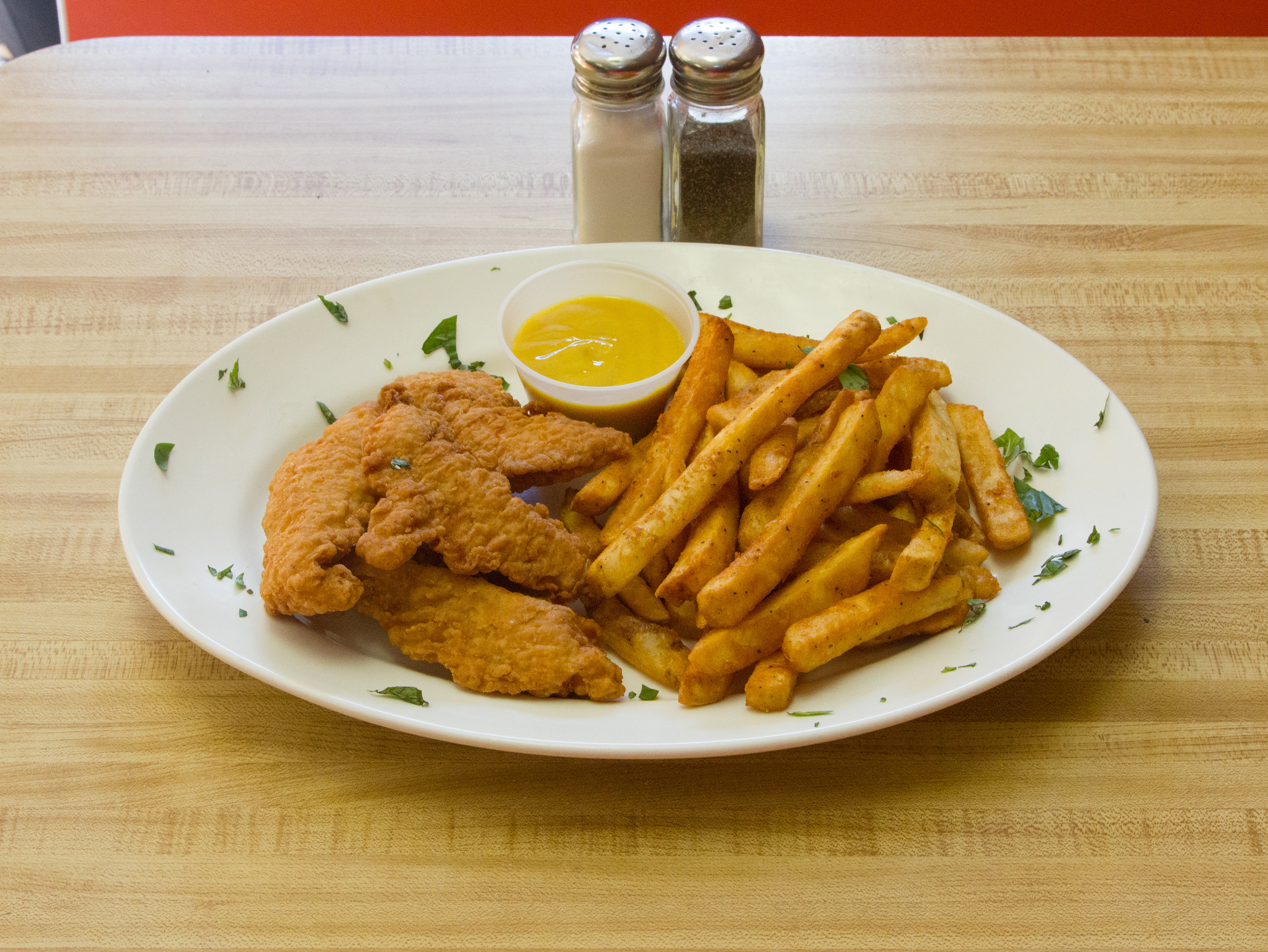 Order Chicken Fingers with Fries food online from Chris Pizza store, Rutherford on bringmethat.com