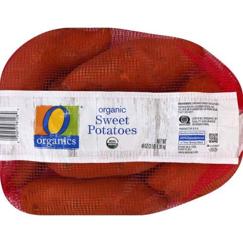 Order O Organics · Sweet Potatoes (3 lbs) food online from ACME Markets store, Pennsville on bringmethat.com