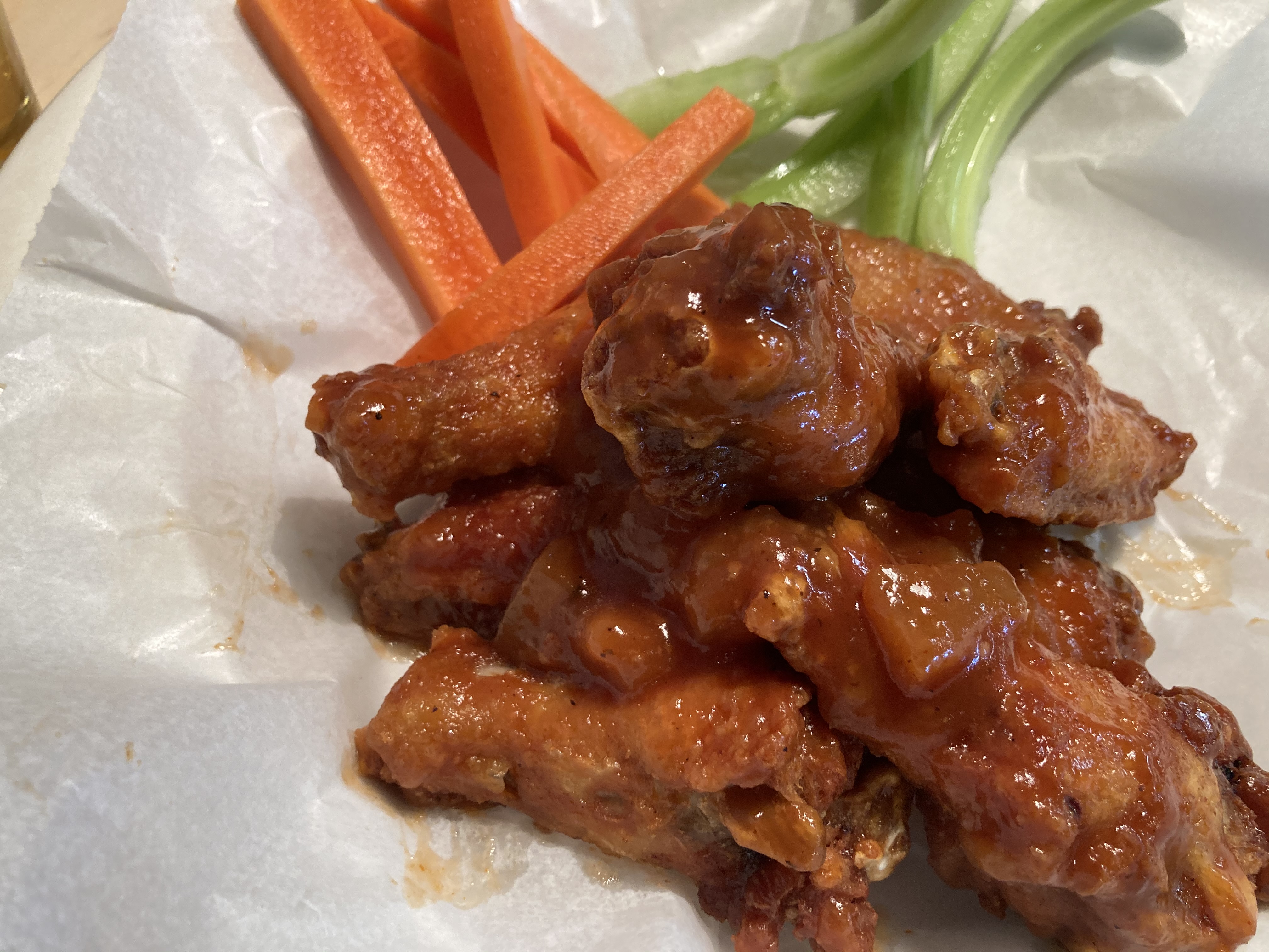 Order 1 lb. Wings  food online from Pizza Stop store, Silver Spring on bringmethat.com