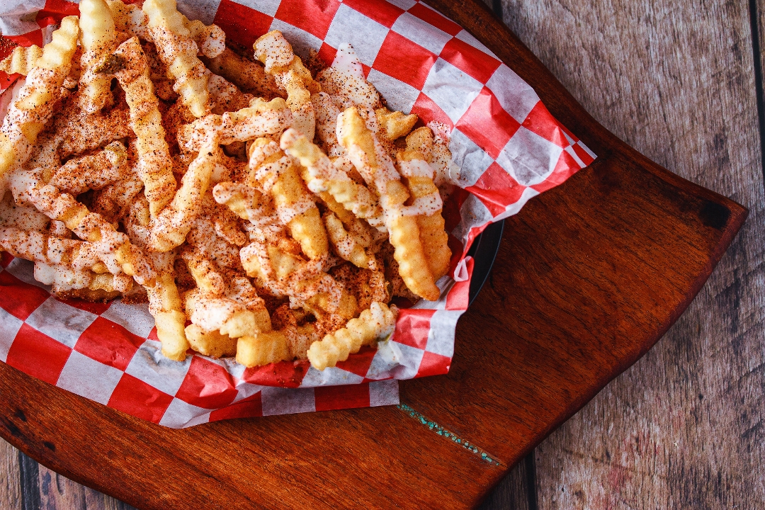 Order Cheese Fries food online from Tops Bar-B-Q store, Southaven on bringmethat.com