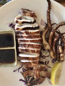Order Grilled Whole Squid food online from Mochi Sushi store, Sugar Land on bringmethat.com