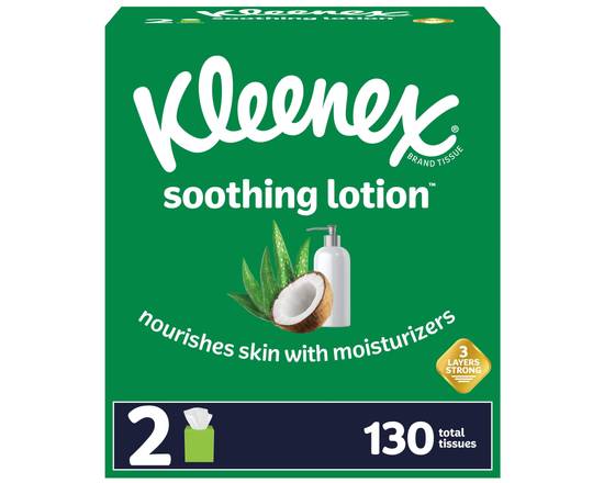 Order Kleenex Soothing Lotion Tissues food online from Pit Stop Liquor Mart store, El Monte on bringmethat.com