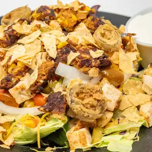 Order Santa Fe Grilled Chicken Salad food online from Friends Grayson Grill store, Grayson on bringmethat.com