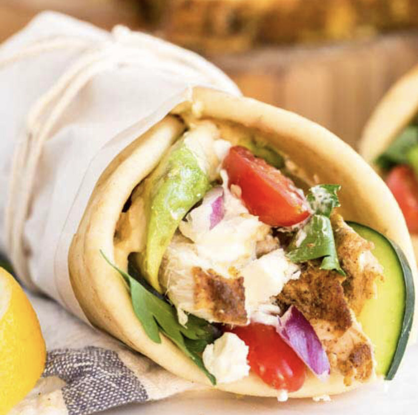 Order Chicken Shawarma Wrap  food online from Mid-East Cafe And Restaurant Llc store, Akron on bringmethat.com