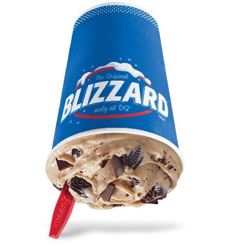 Order Chocolate Chip Cookie Dough Blizzard® Treat food online from Dairy Queen store, Manasquan on bringmethat.com