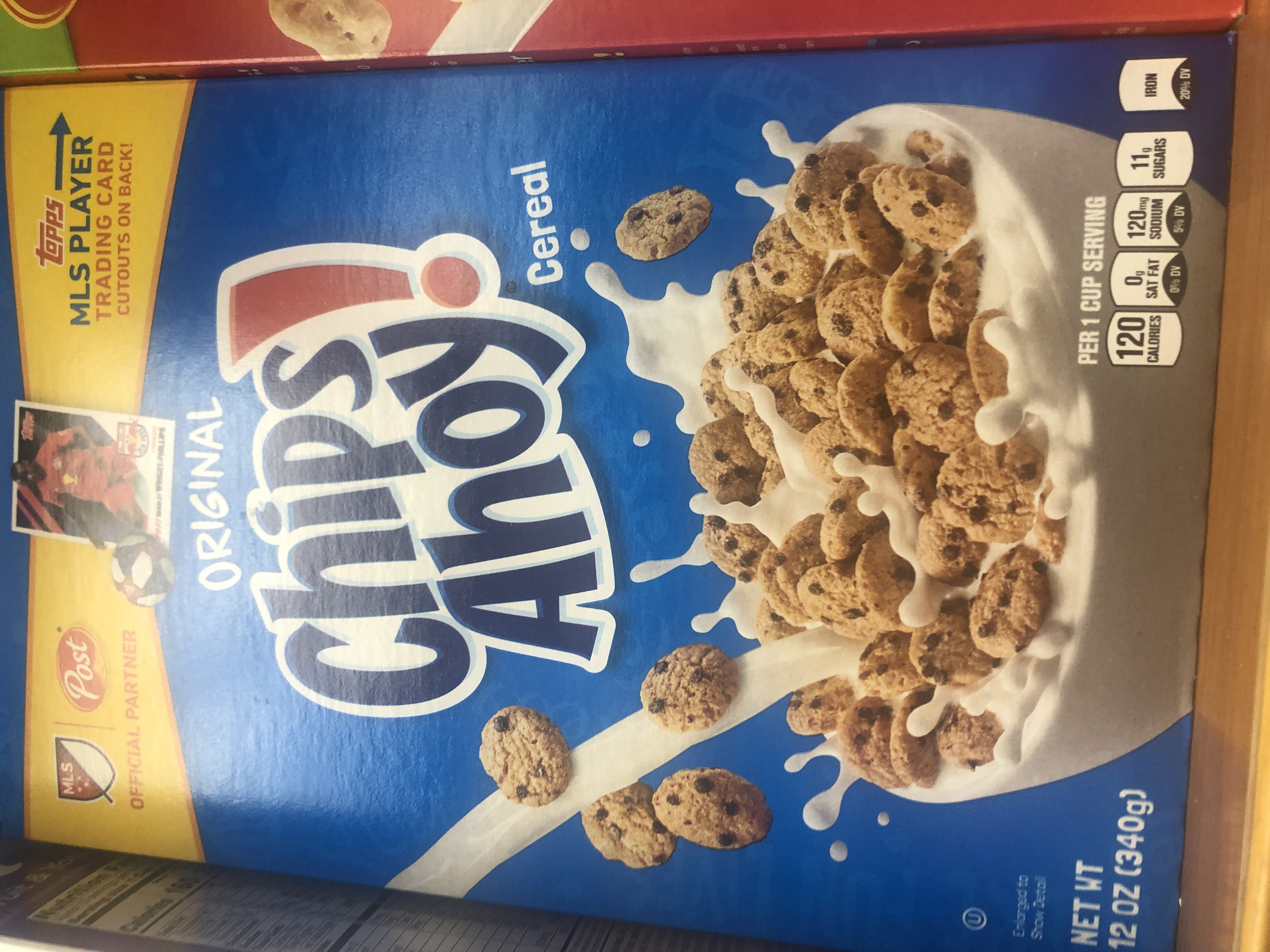 Order Post chips ahoy (cereal) food online from Crescent Gourmet store, Astoria on bringmethat.com