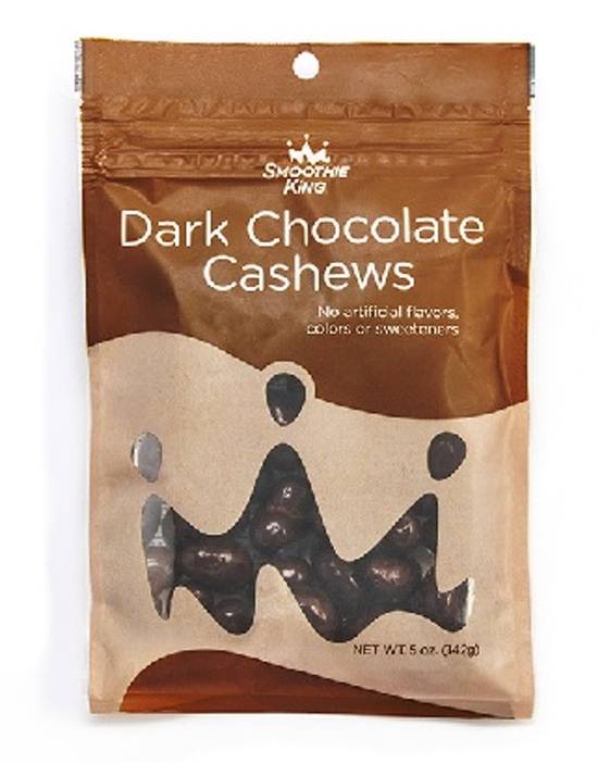 Order Dark Chocolate Cashews food online from Smoothie King store, Thibodaux on bringmethat.com