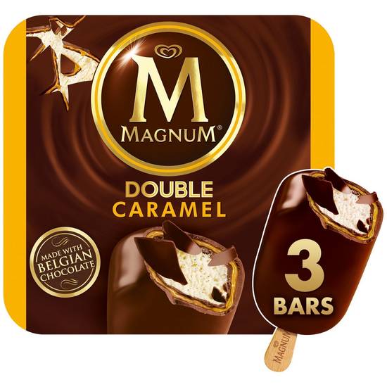 Order Magnum Ice Cream Bars Double Caramel, 3 CT food online from Cvs store, WEST COVINA on bringmethat.com