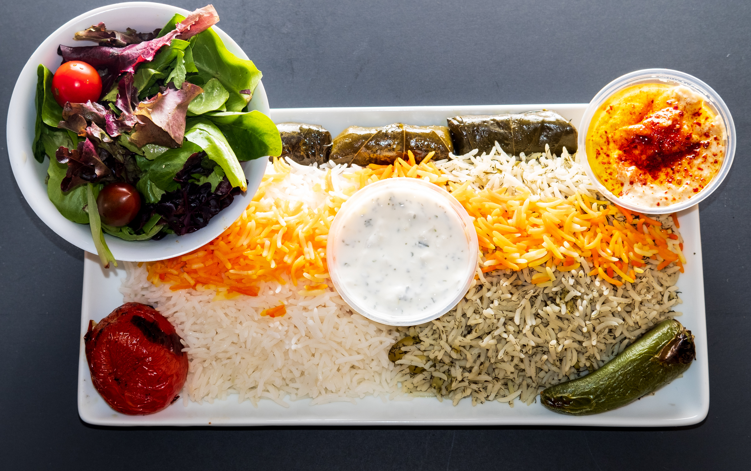 Order Veggie Plate food online from Shayan Express store, Los Angeles on bringmethat.com