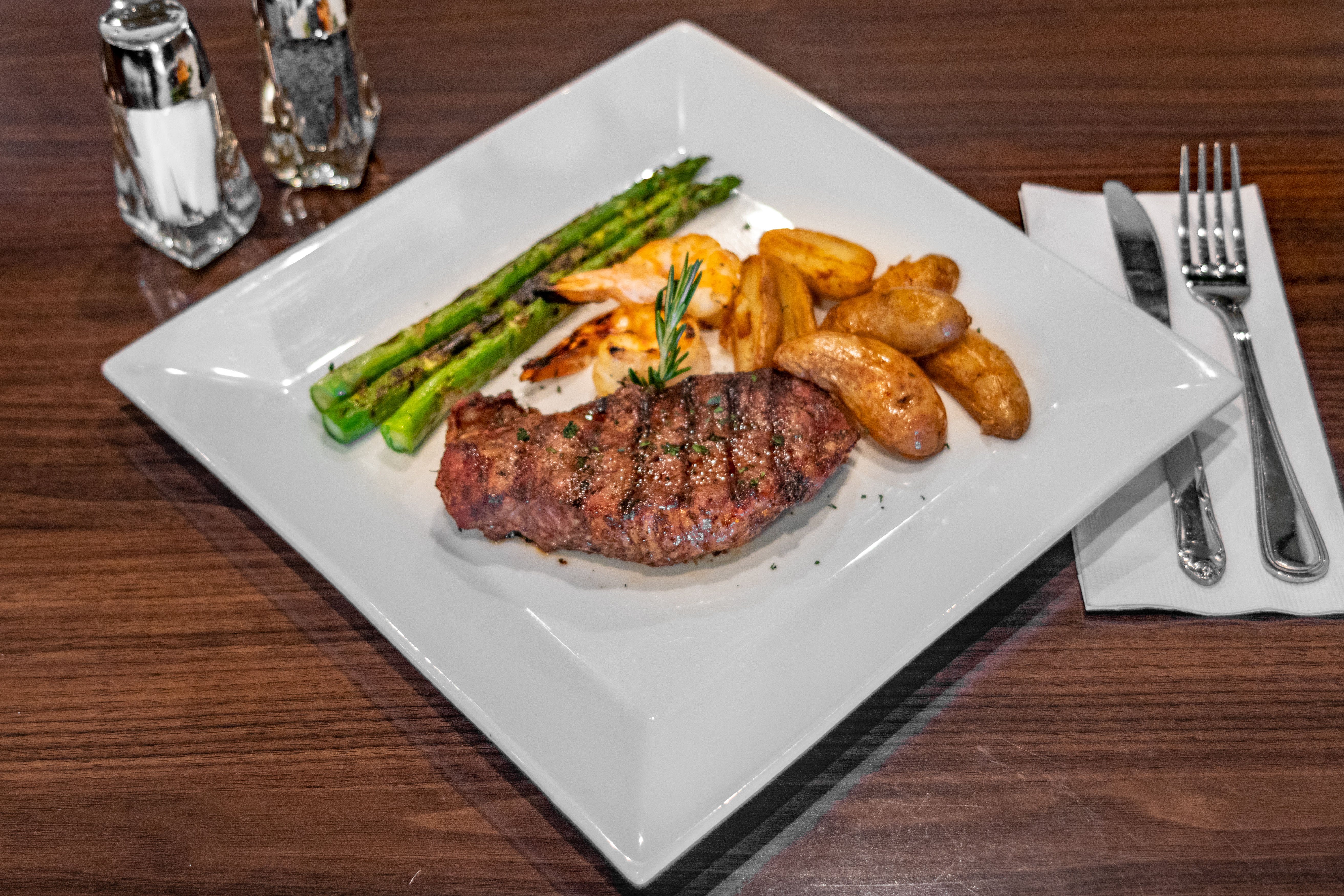 Order D'Arcos Steak - Entrees food online from Darcos Restaurant store, Bethel on bringmethat.com