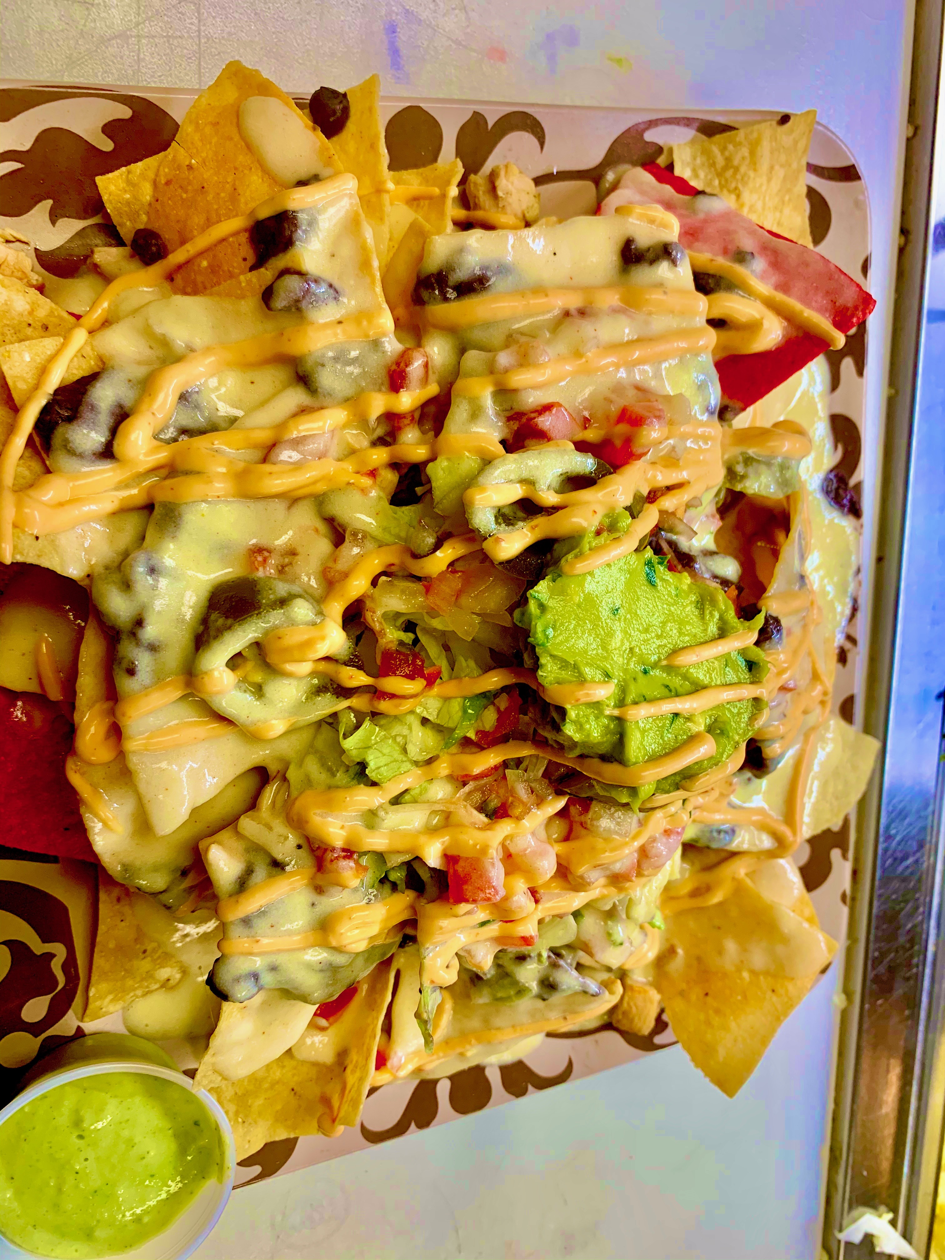 Order Nachos Supreme  food online from Coco taqueria store, Sleepy Hollow on bringmethat.com