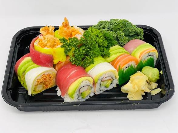 Order Double Signature Combo food online from Kanji Sushi Hibachi store, Summerville on bringmethat.com