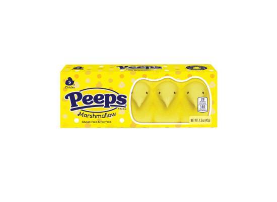 Order Peeps Yellow Chicks, 1.5 oz - 5 ct food online from Rite Aid store, DETROIT on bringmethat.com