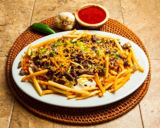 Order Carne Asada Fries food online from Roberto's store, Sparks on bringmethat.com