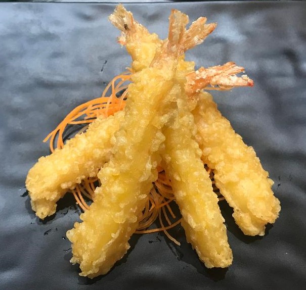 Order A7. Shrimp Tempura food online from Sushi Time store, Boston on bringmethat.com