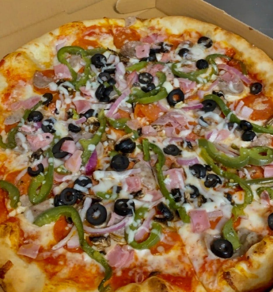 Order Leola Special Pizza - Small 12" food online from Leola Pizza Place store, Leola on bringmethat.com